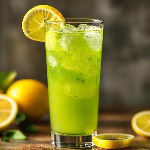 Quick Matcha Lemonade